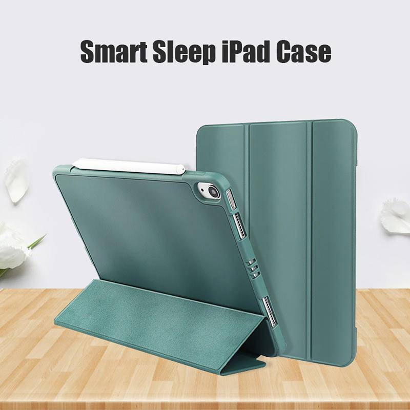 Case Untuk iPad Pro11 12.9 2020 2021 2022 Flip Cover Tablet Smart Magnetic Leather Cover Untuk iPad Air10 9 8 7 5 4 6 2017 2018 10.9 10.2 inch