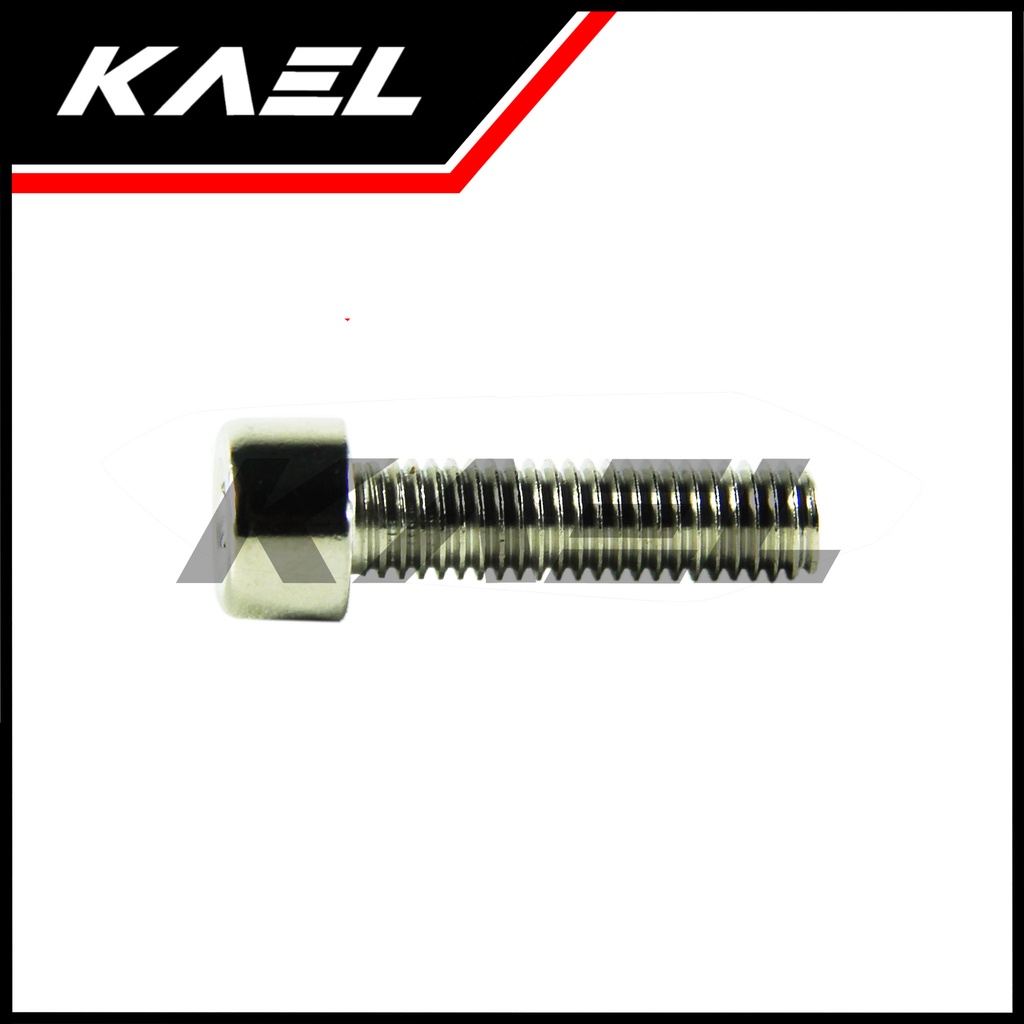 Baut L M8 X 30 Kunci 6 Pitch 1.25 L6 8x30 K6 Baut Bolt