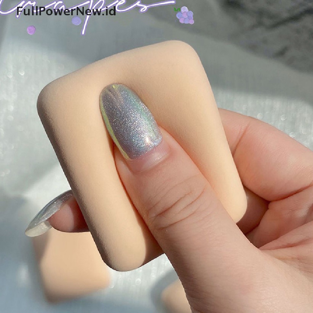 Power Puff Air-Cushion Spons Makeup Puff Halus Alat Kecantikan Basah Kering Dual Use ID
