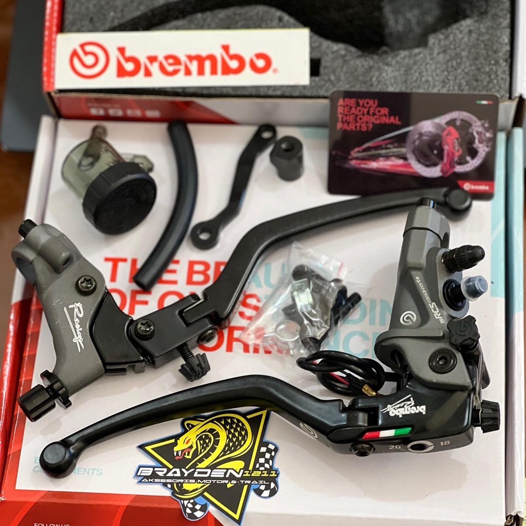 Master rem brembo corsacorta rcs19 vietnam 1 tabung dan 1 tabung