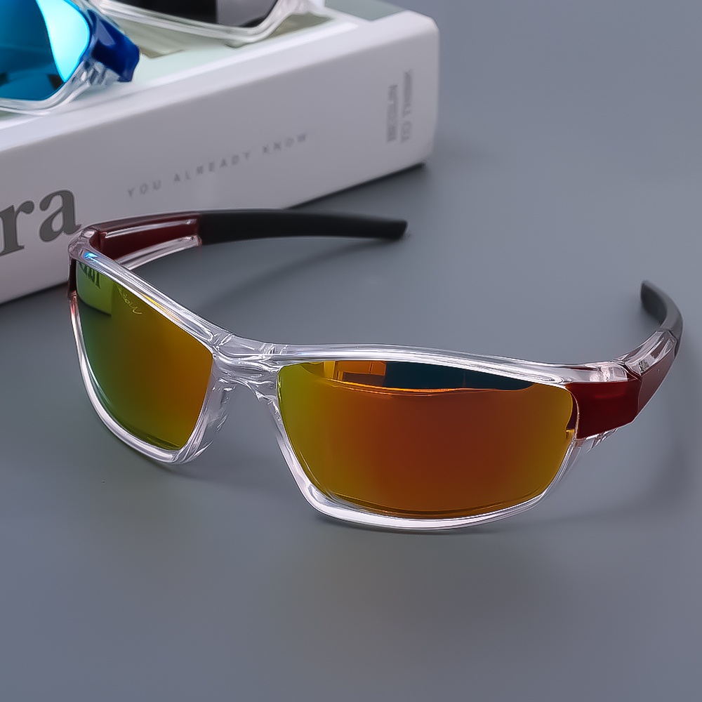 Outdoor Riding Polarized Glasses Pilot Helm Kacamata Olahraga Naik Pelindung Mata Perlindungan UV Sunglasses Safety Moto Windproof Sand Goggle Untuk Moto Scooter ATV Dirt Biker