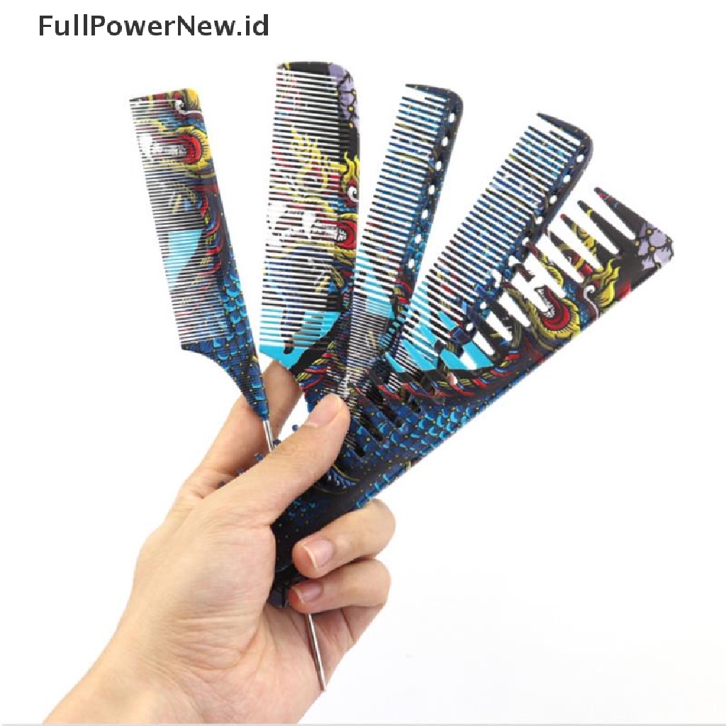 Power Fashion Style Professional Barber Hair Cutg Comb Sisir Rambut Salon Hairdressing ID