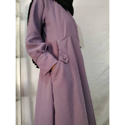 Tren Baju Muslim Gamis Terbaru Gamis Kaisya Gamis Wolfis Premium Dress Gamis Murah Terlaris / Raya D