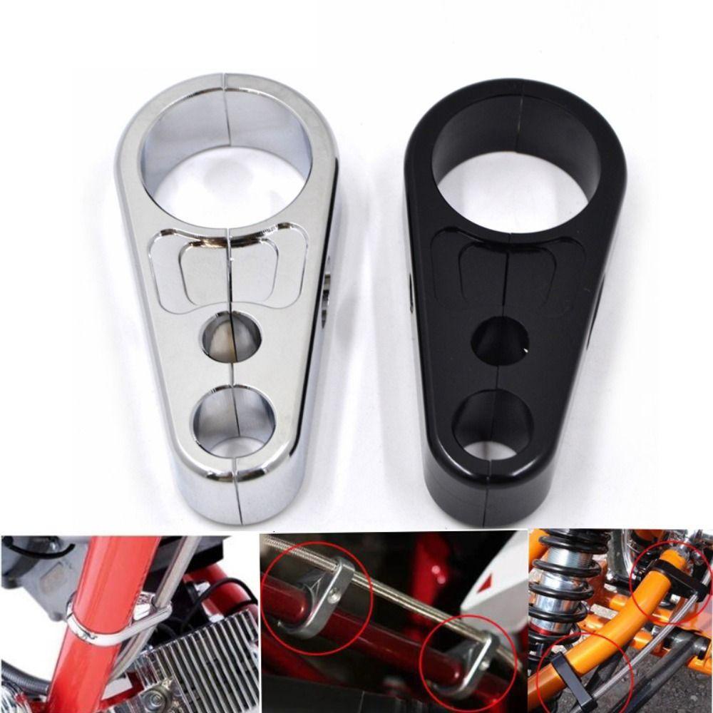 Populer Setang Rem Untuk Chopper Bobber 1inch Aksesoris Motor Jepit Clip