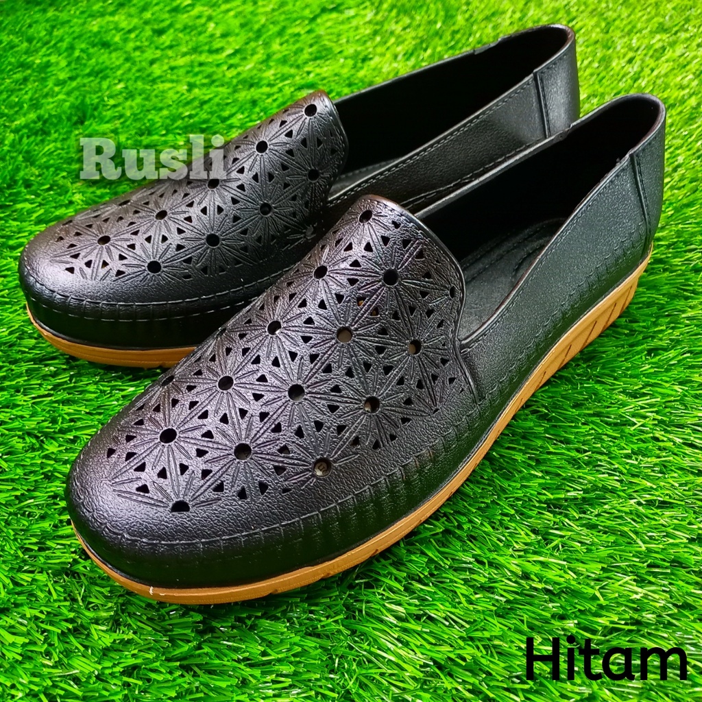 (COD) Sepatu Slip On Wanita Karet Lembut ATT SLN 495