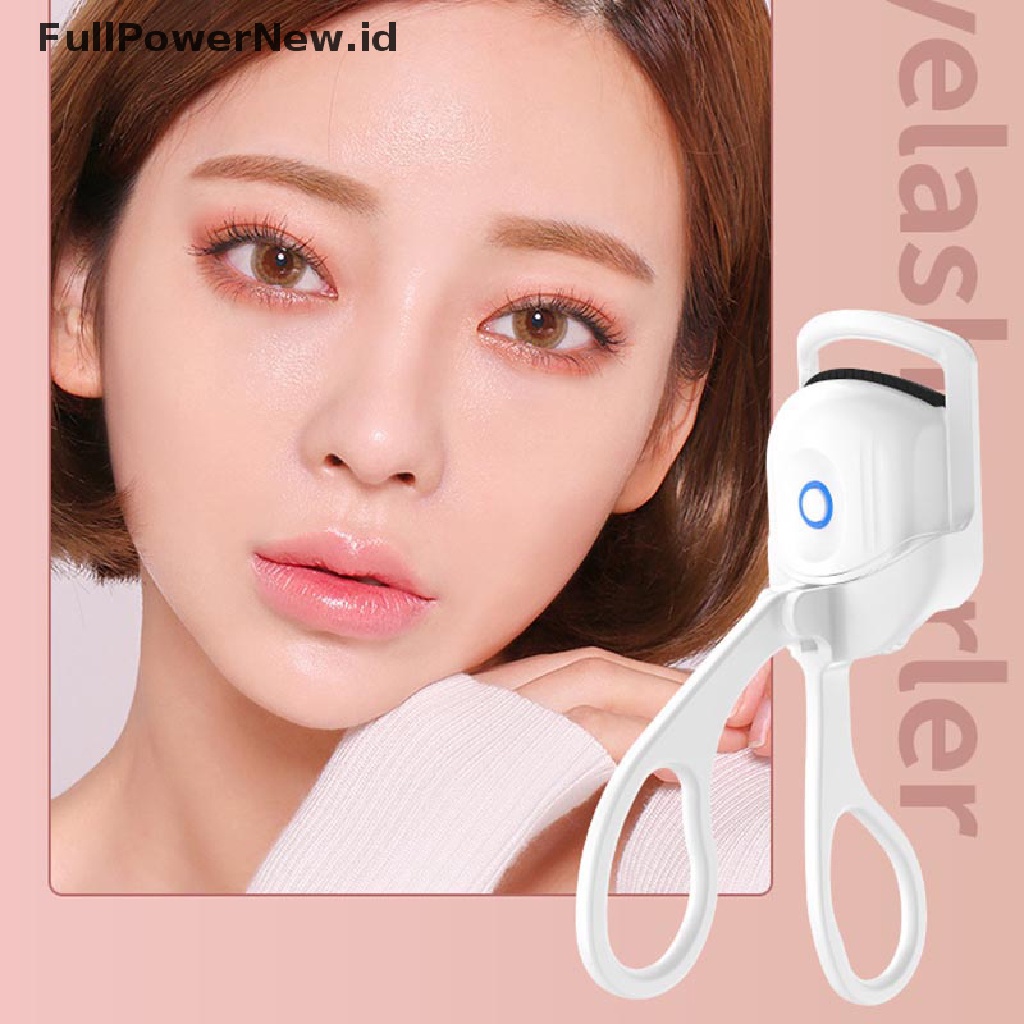 Power Heated Eyelashes Curler USB Rechargeable Pengeriting Bulu Mata Elektrik Portable ID