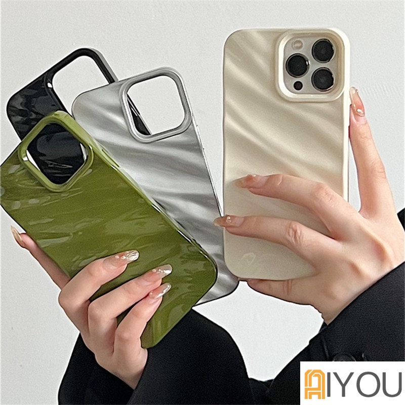 Iphone 14 PRO MAX iPhone14 iPhone 14Pro 8 7 6 6s Plus SE 2020 X Xs XR XSMAX 11 12 13 New Milk Silver Silk Motif Soft Case