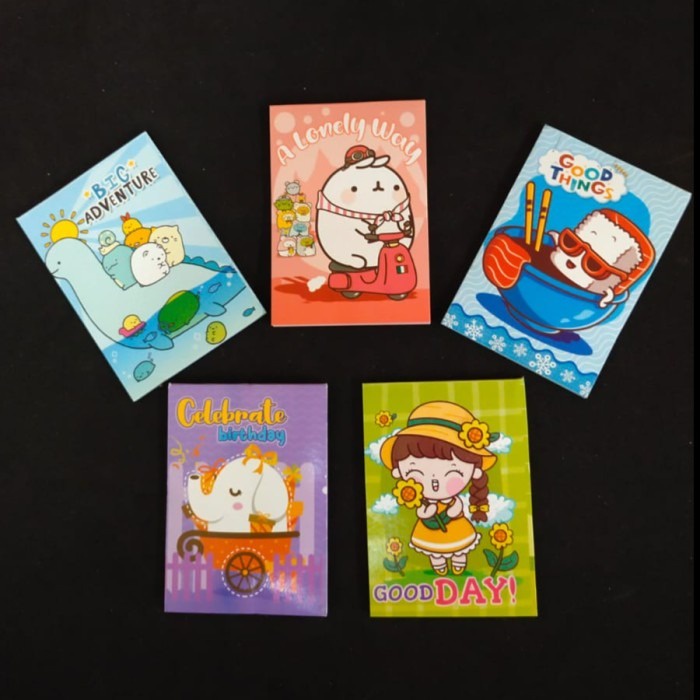 

Memo Buku Kecil Momo Rainbow