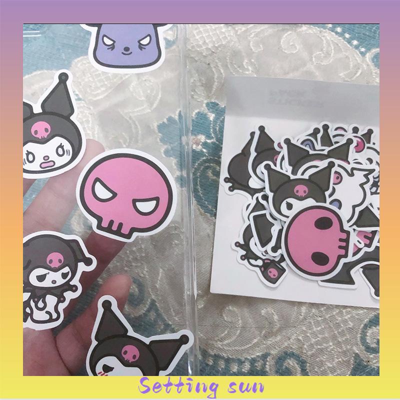 60pcs Stiker Koromi，Waterproof Kartun，Sanrio MELODY  TN