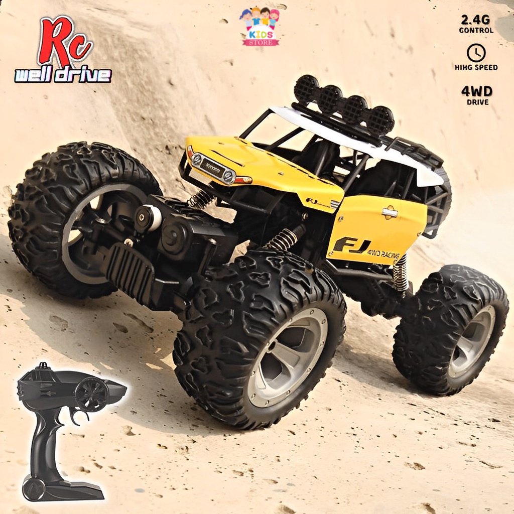RC 4 Wheel Drive 1:12 2,4GHz| Mainan Anak Laki Laki Mobil Mobilan Remote Control Terbaru 2023