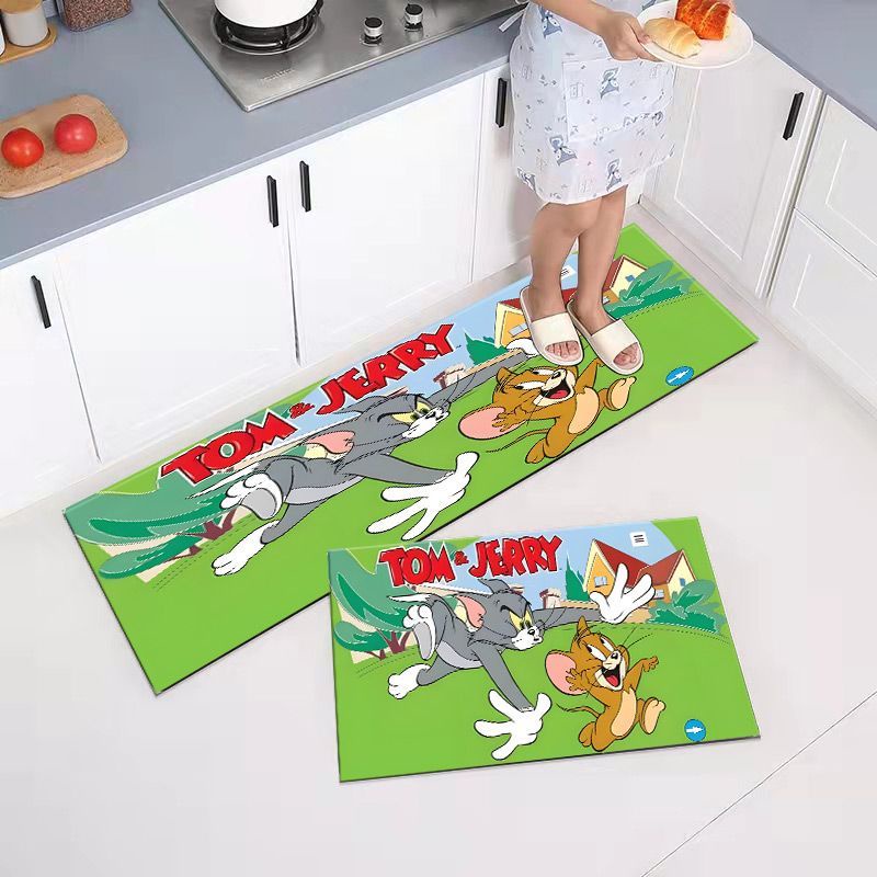 2 in 1 Kitchen Floor Mat / Keset Alas Lantai Kamar Tidur Rumah Dapur Anti Selip / Keset kaki dapur