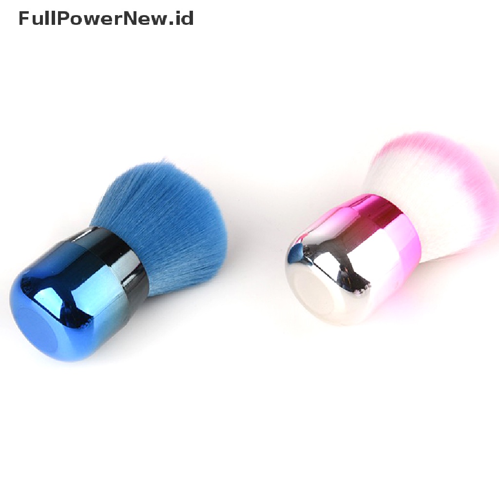 Power Makeup Brushes Loose Power Brush Soft Cream Untuk foundation Face Blush Brush New ID