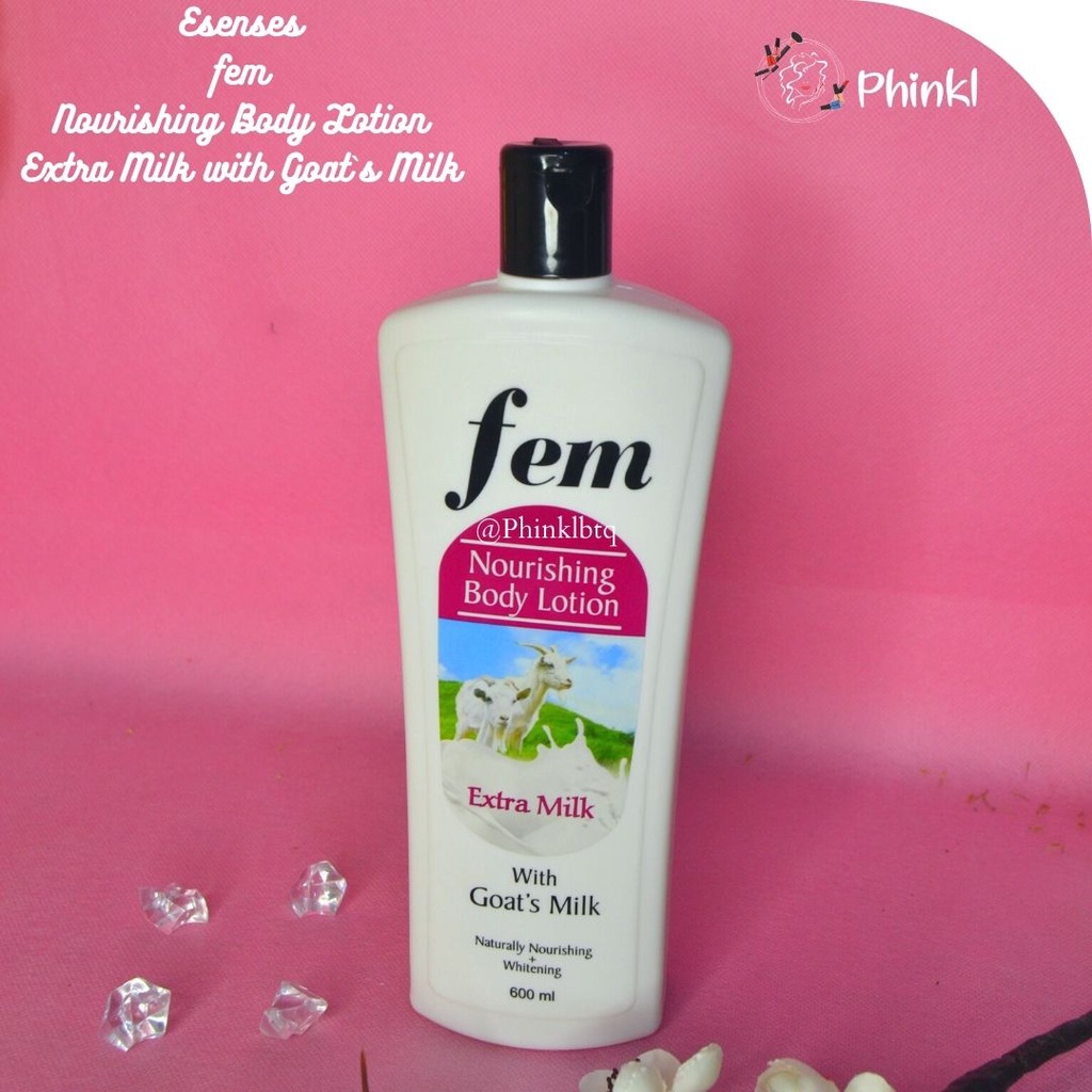 `ღ´ PHINKL `ღ´ [ESENSES] ESENSES Fem hanbody besar 600ml with goat milk hand body lotion butter serum