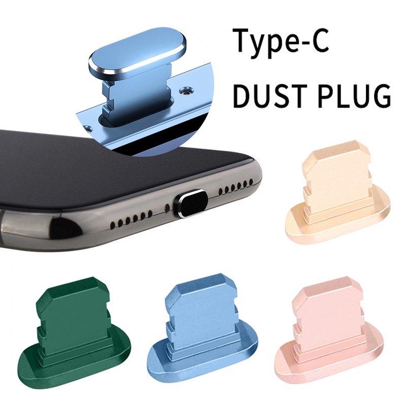 Aluminium Alloy IP Series Charging Port Plug Anti Debu/Penutup Anti Debu Untuk Aksesoris Ponsel IPhone