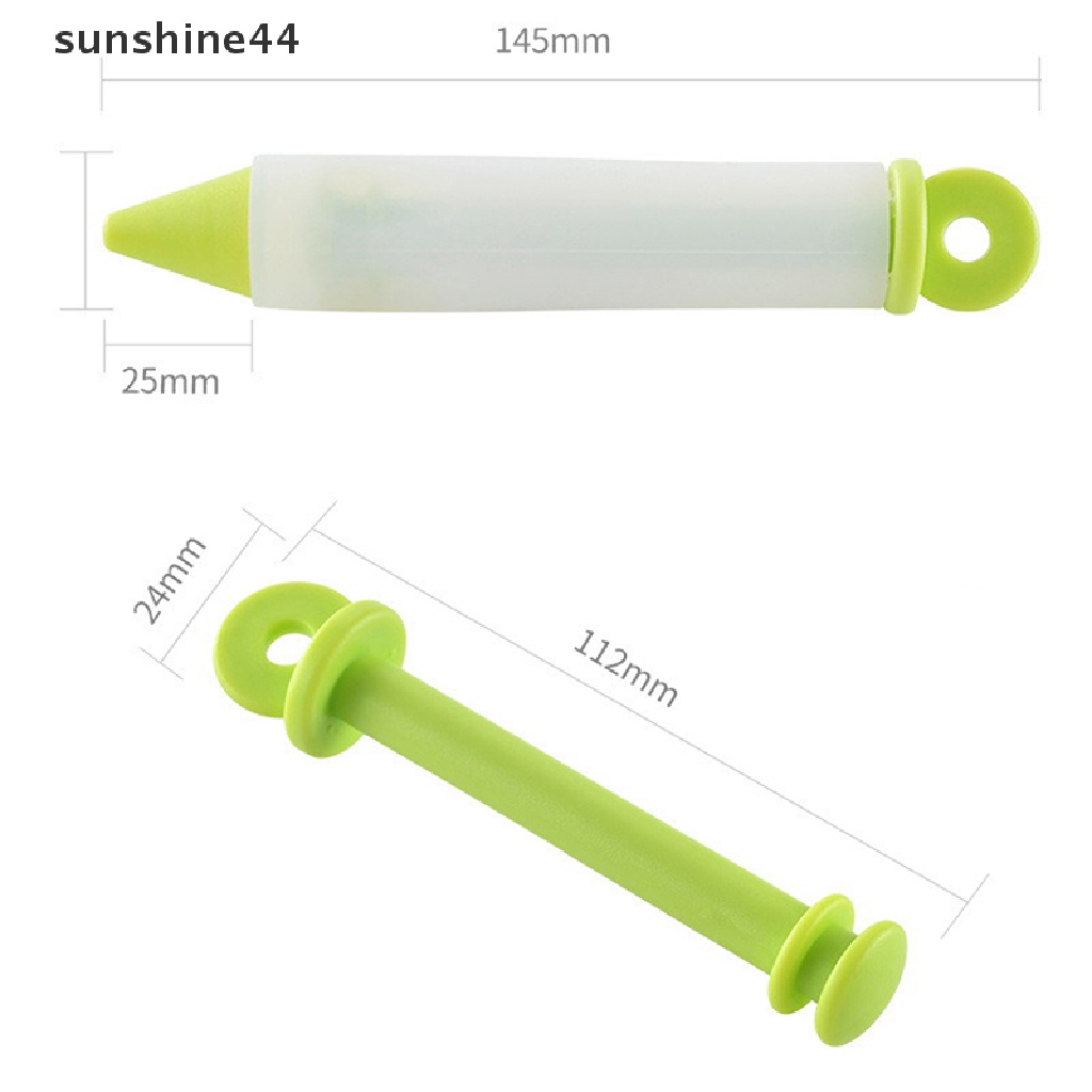 Sunshine Silicone Food Wrig Pen Coklat Decorag Tools Cream Cup Cake Alat Panggang ID