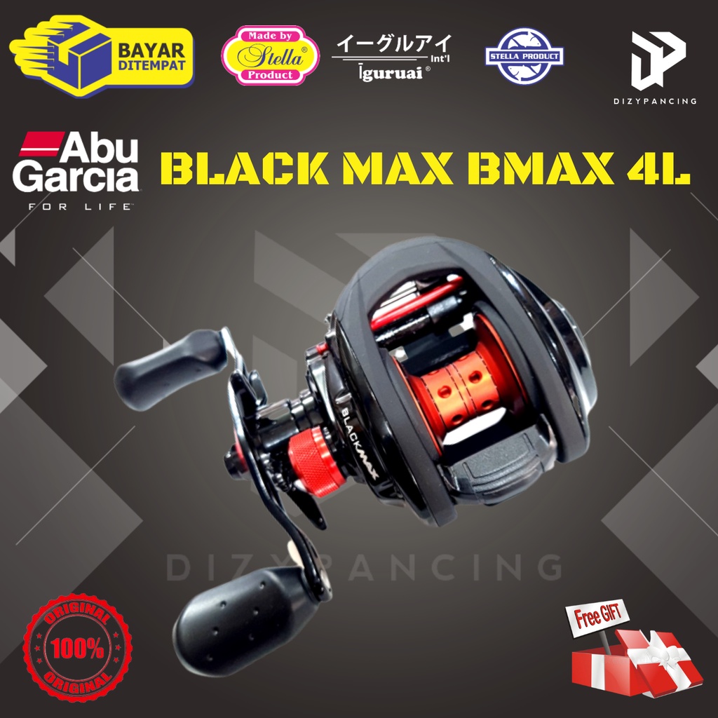 Reel Kerekan Joran Bc Abu Garcia Black Max 4L