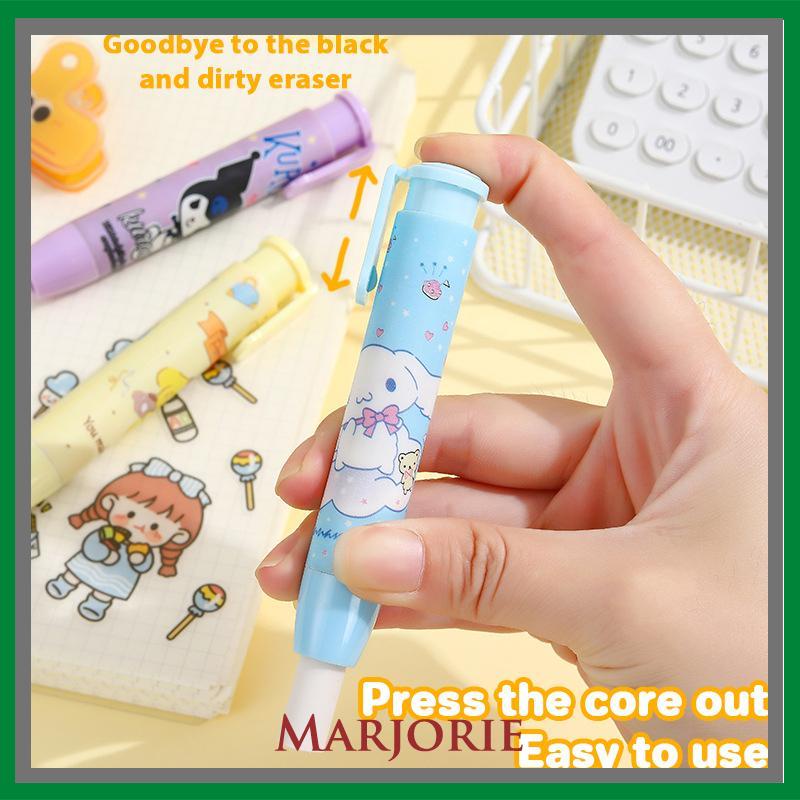 Eraser Cartoon Press Pen Modeling Koreksi Karet Alat Tulis Sekolah-MJD