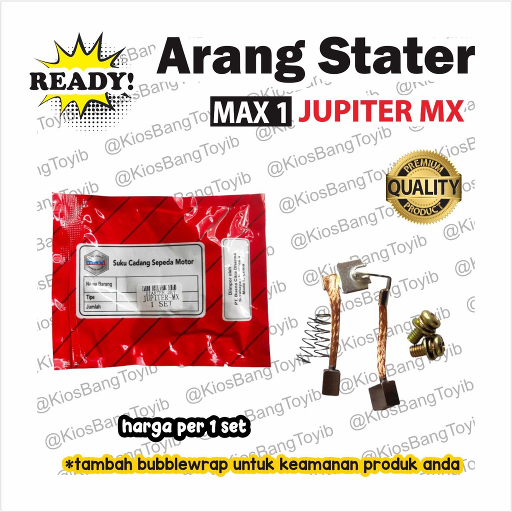 Arang Cool Stater Starter Brush Coolboster Yamaha JUPITER MX (max1)