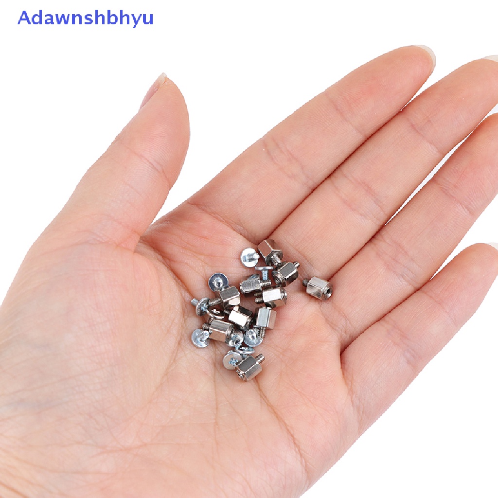 Adhyu 10Set Hand Tool Moung Stand Off Screw Hex Nut Untuk A-SUS M.2 SSD Motherboard ID