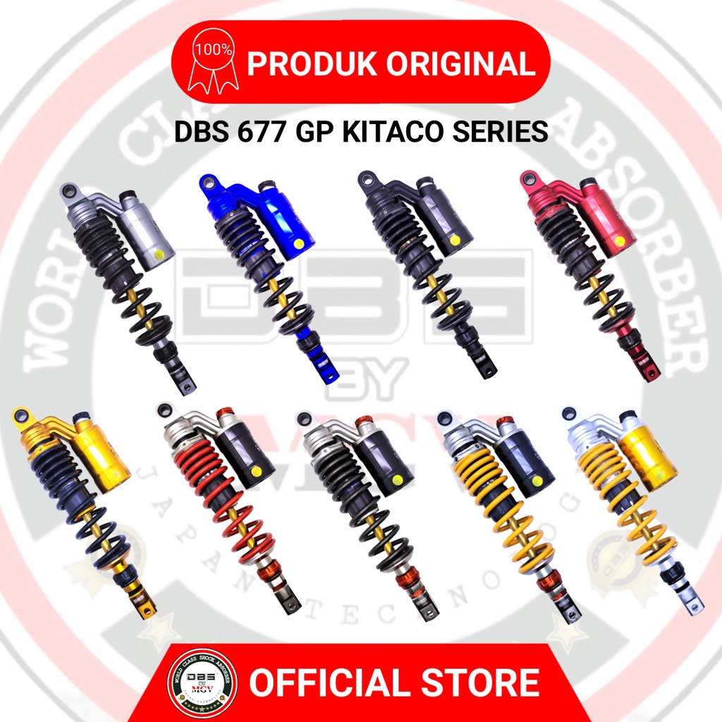 [ BISA COD ] Shock Tabung DBS 677 GP KITACO VARIO 160 VARIO 150 VARIO 125 X RIDE