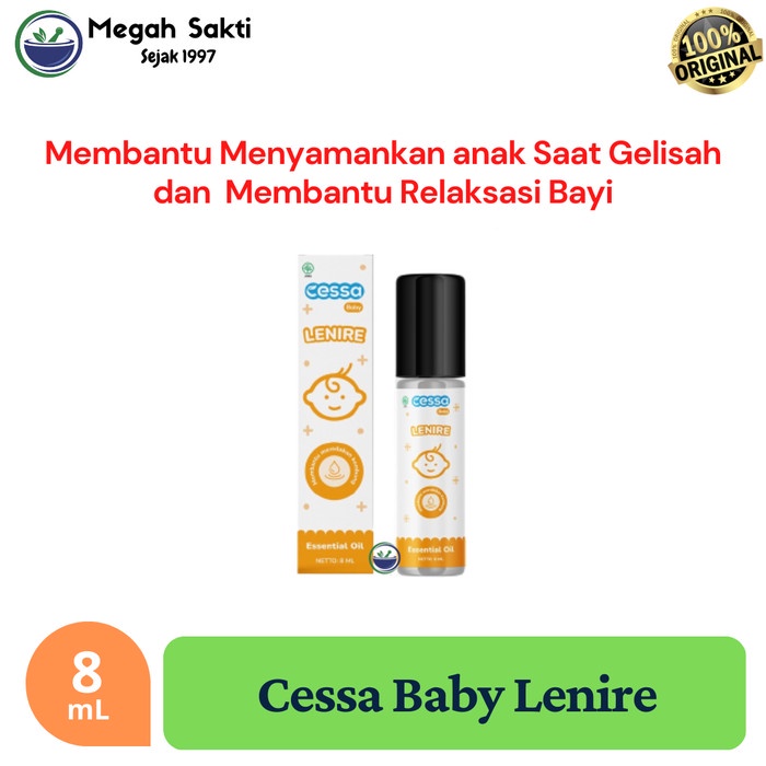 Cessa Baby Lenire - Natural Essential Oil Meredakan Perut Kembung/Mual