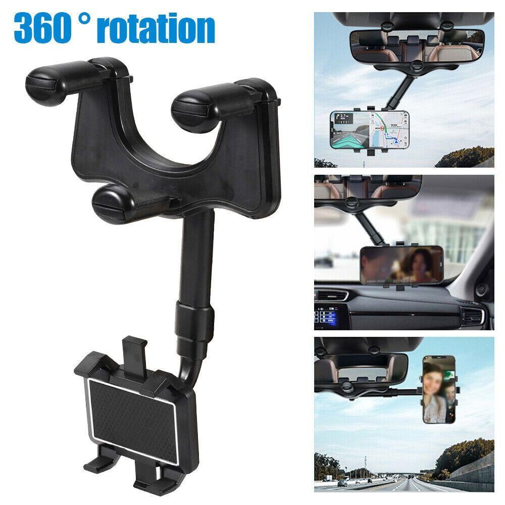 POPULAR Spion Phone Holder Multifungsi Telescopic Adjustable Stand Handphone Mobil