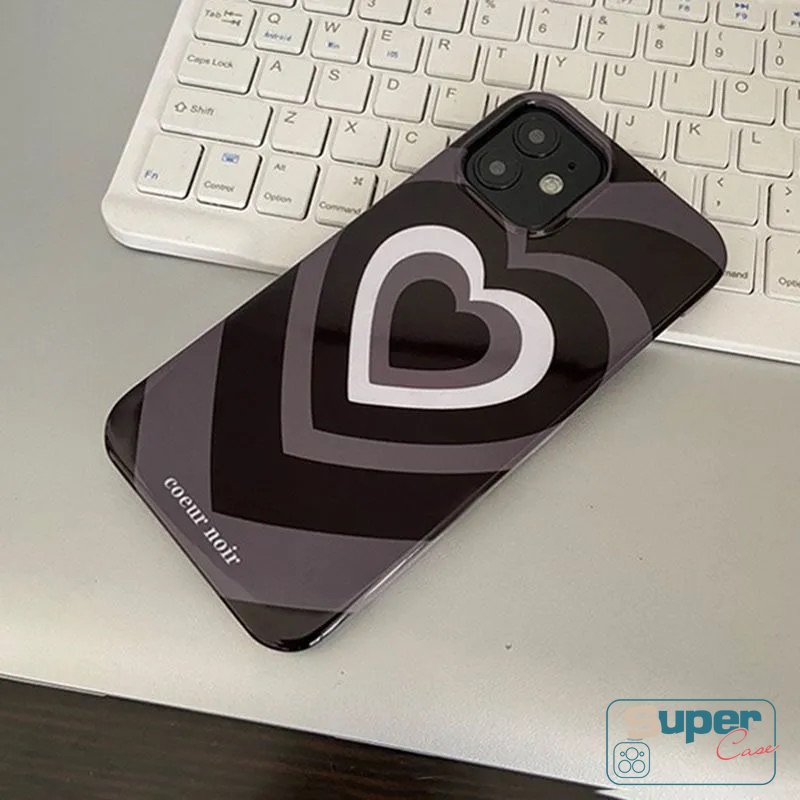 IPHONE Ins Fashion Cinta Hati Gradien Glossy Case Kompatibel Untuk Iphone7 8 Plus13 11 14 12 Pro Max X XR XS Max SE 2020 Kamera Perlindungan Shockproof Lembut Tpu Penutup Belakang