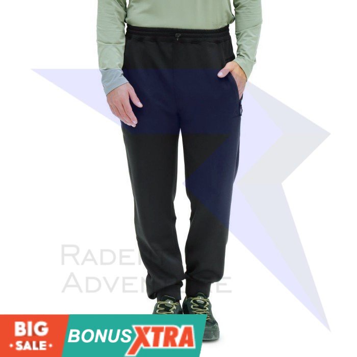 Celana EIGER1989 AZONIC LIGHT PANTS 1.0 91000 7292 BlackOlive