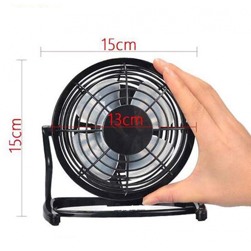 Rotate Mini USB Desk Fan Cooler Kipas Pendingin Pribadi