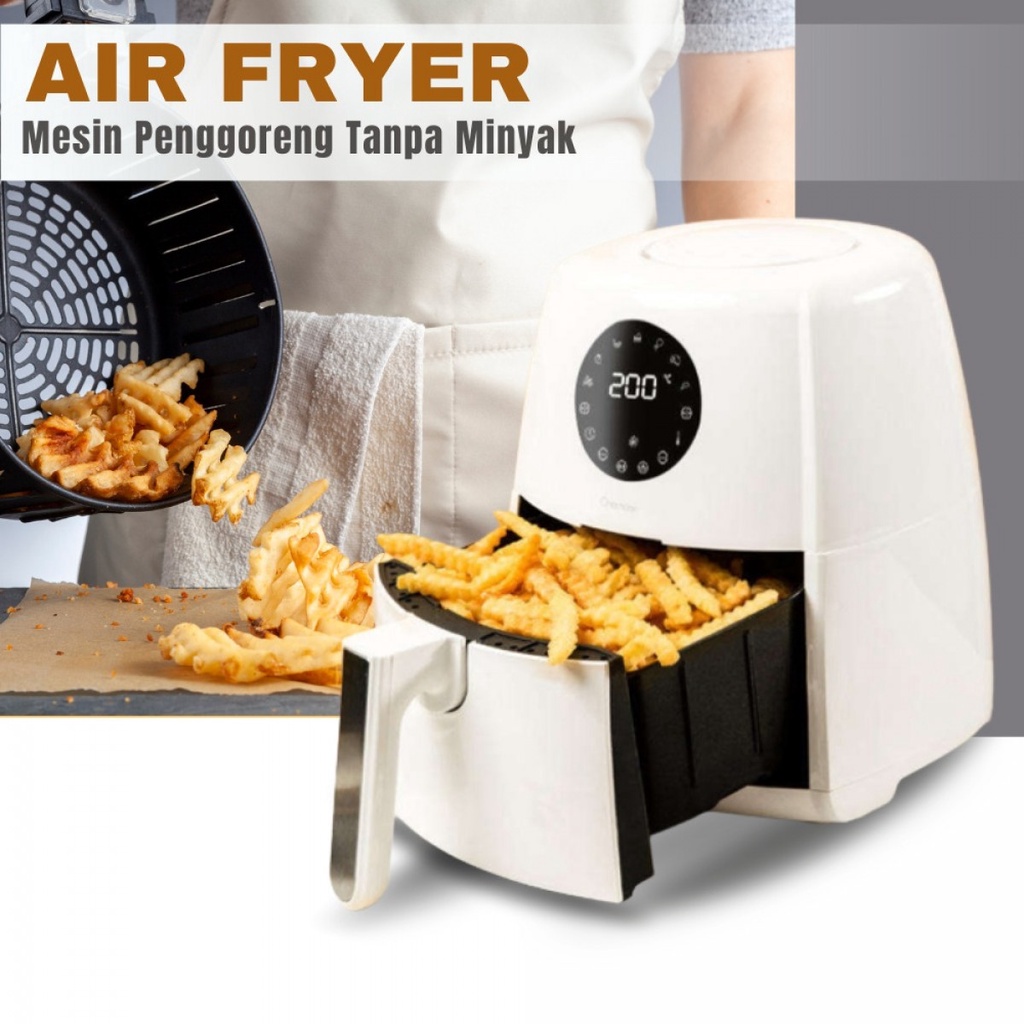 Onemoon Air Fryer Mesin Penggoreng Tanpa Minyak 3.5L