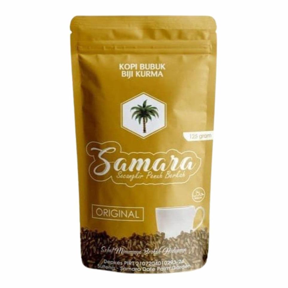 

Kopi Bubuk Biji Kurma Samara Original 125 gr & Kopi Lampung | Bubuk Roaster Lampung - HALAL