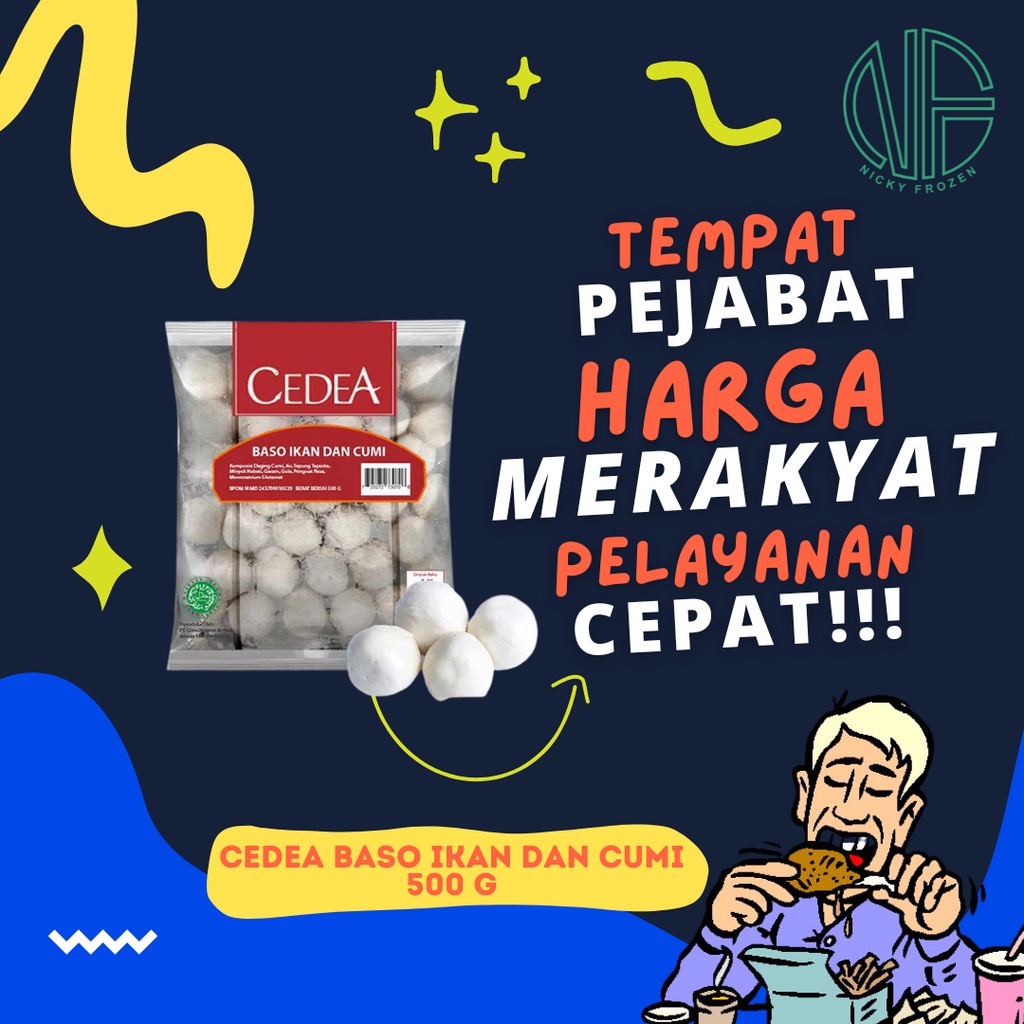 

CEDEA BASO IKAN DAN CUMI 500 G