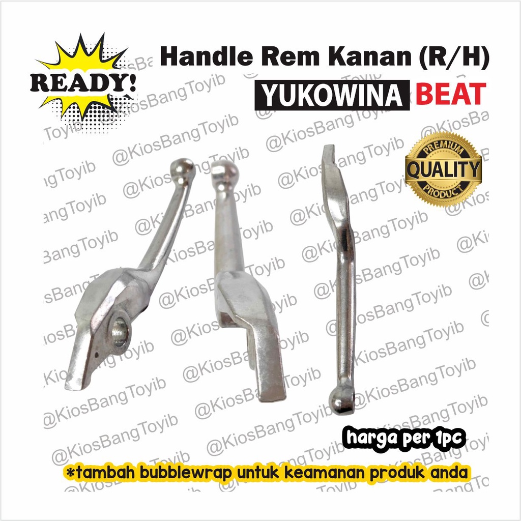 Handle Handel Tuas Rem Kanan (R/H) Silver Honda BEAT FI VARIO 125 150