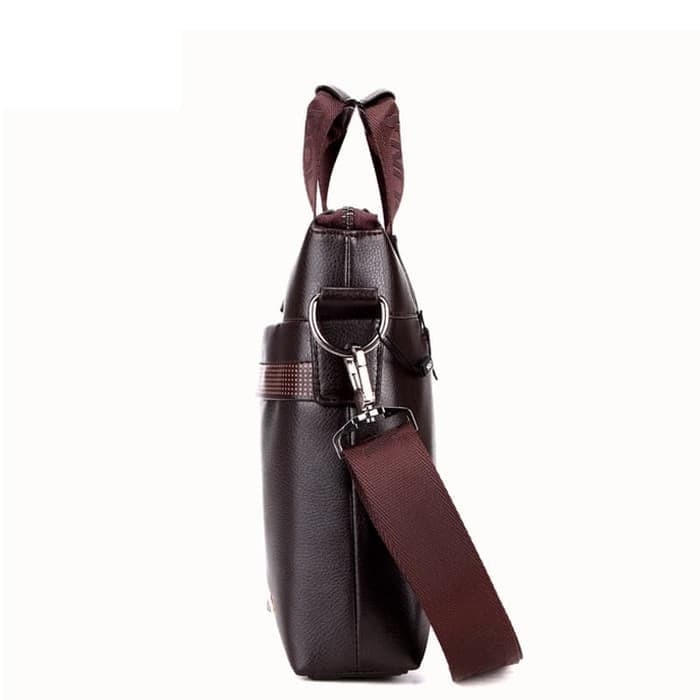 Tas Selempang Kulit Selempang Kerja Tas Laptop Waterproof