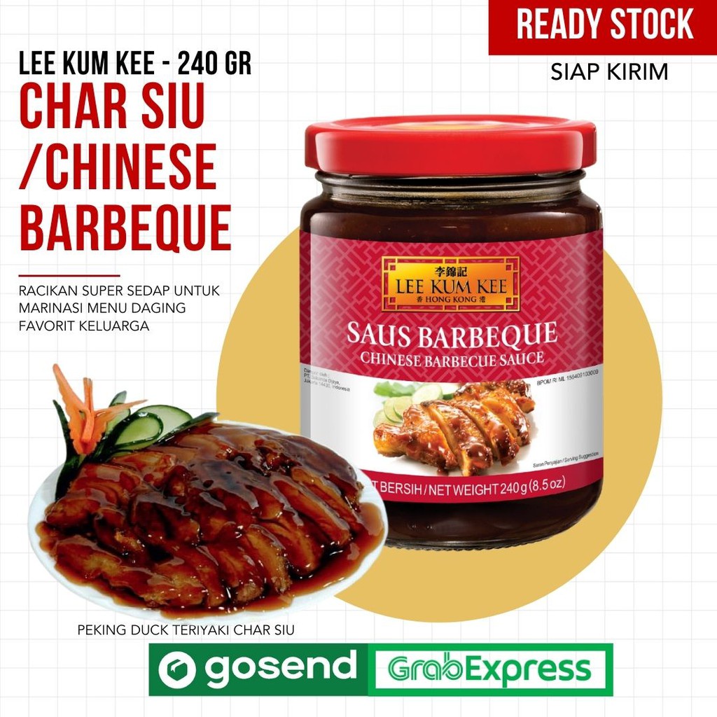 

Lee Kum Kee Char Siu / Chinese Barbeque / BBQ Sauce 240 gr (OPEN RESELLER)