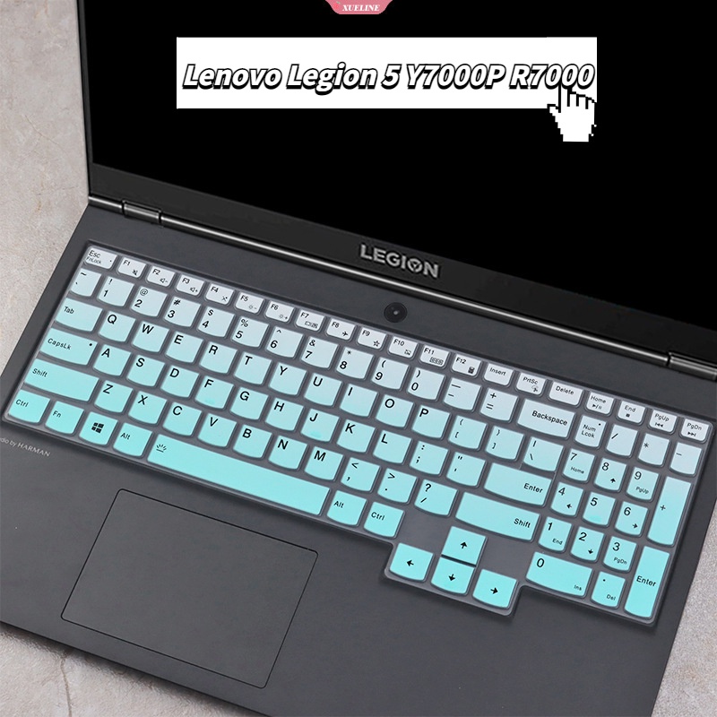 Untuk Lenovo Ideapad Y7000P/R7000 Keyboard Film Tahan Debu Tahan Air Silikon Dicat Pelindung Cakupan Penuh Penutup Keyboard [ZXL]