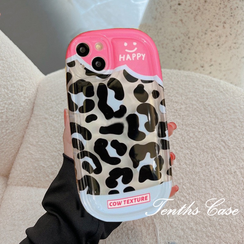 Kompatibel Untuk IPhone14 13 12 11 Pro Max8 7 6 6s Plus X Xr Xs Max SE 2020 Motif Leopard Sabun Soft Case Pasangan Cover