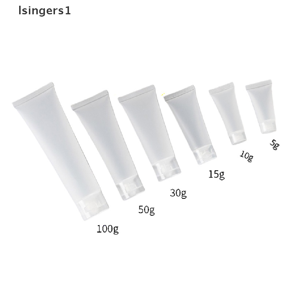 [lsingers1] Tabung Portable Kosong Pencet Wadah Kosmetik Cream Botol Plastik Butik