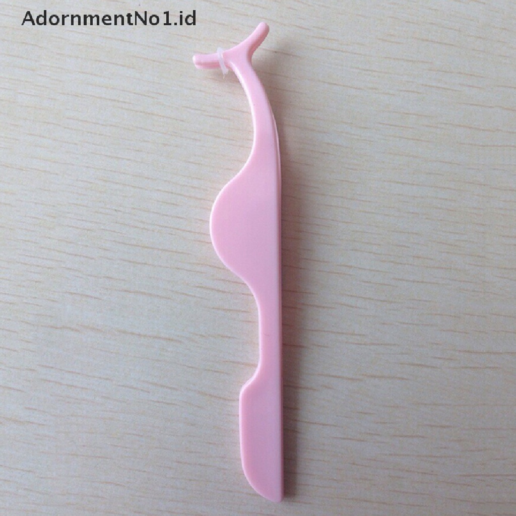 [AdornmentNo1] 1X Plastic False Eyelash Extension Applicator Remover Tweezer Nipper Beauty Tool [ID]