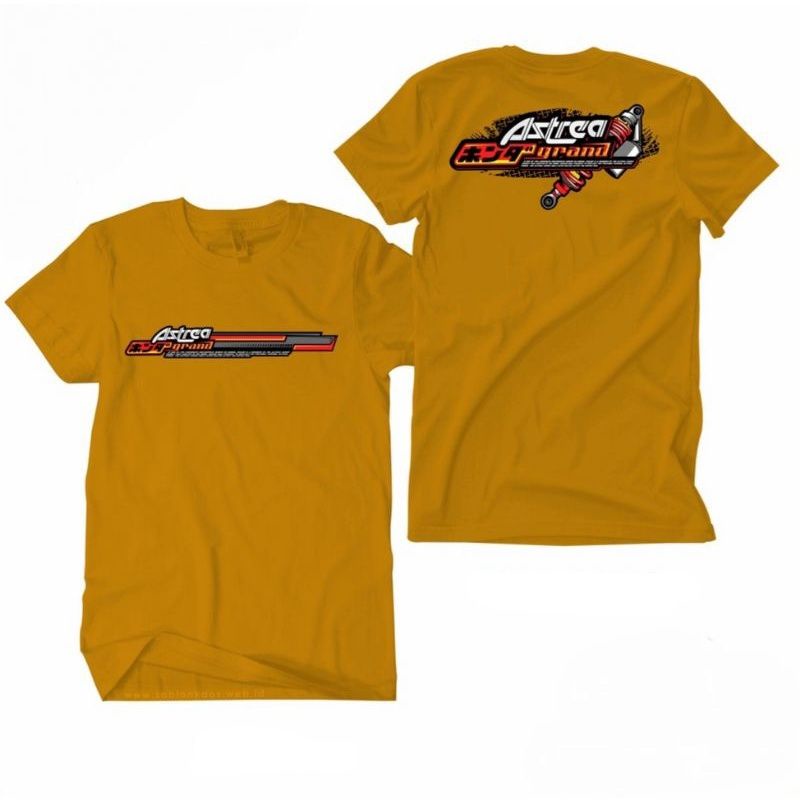 Kaos Astrea Grand Kaos Honda Racing Kaos Distro Pria