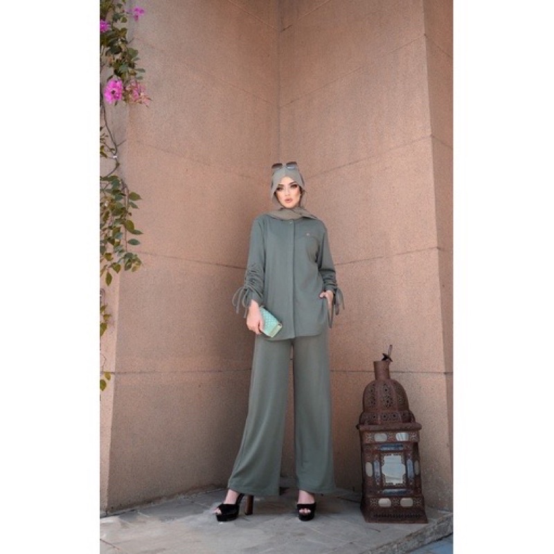 Belvs AUDY SET // ONE SET CRINKLE AIRFLOW TANGAN SERUT