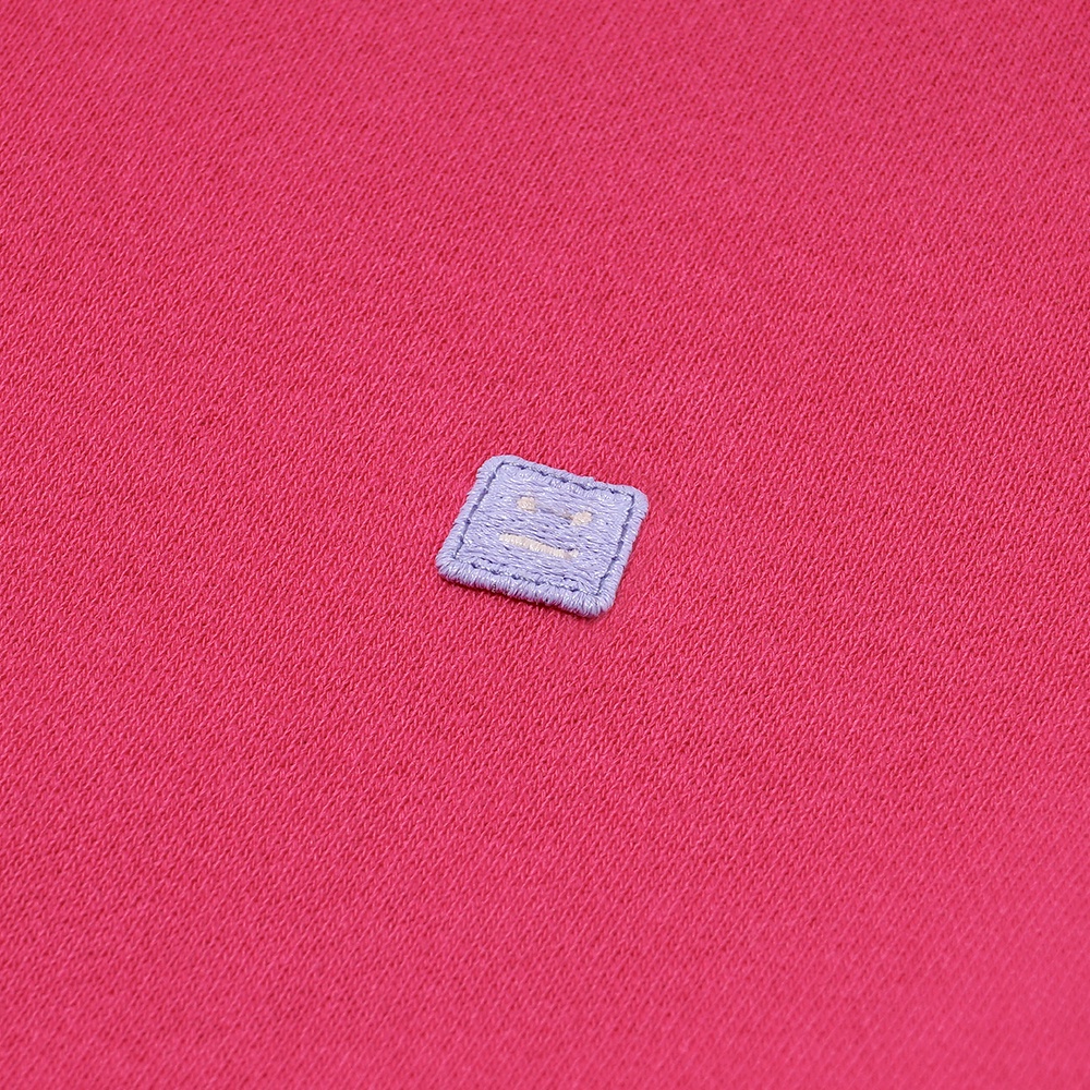 ASD Patch Zip-Up Hoodie Pink