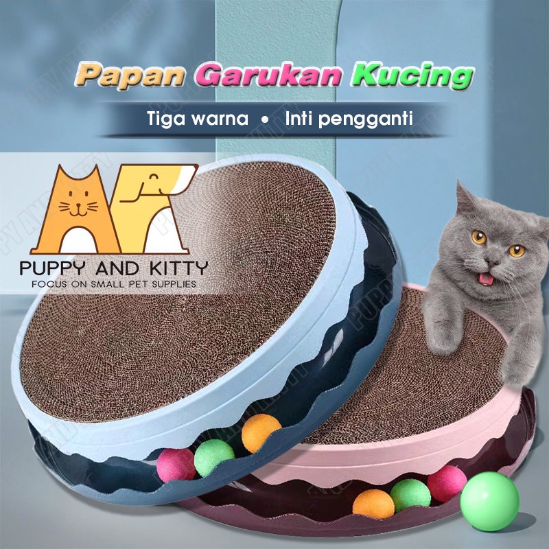 Papan Garukan Kucing Cat Scratcher Box Cakaran Kucing Cakar Kucing Mainan Cakar Kucing Mainan