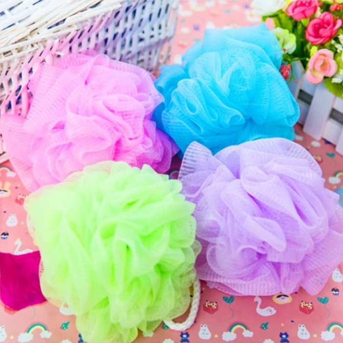 IG - SPONS MANDI JARING | SPON MANDI GOSOK | SPONGE MANDI SHOWER NET | SPONS JARING WARNA | BATH PUFF