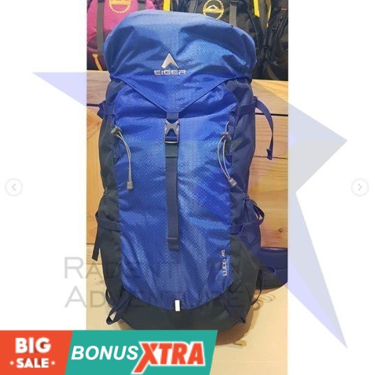 Tas Carrier EIGER1989 LUCID 45 X BACKPACK Biru Blue 91000 4578 Original KEREN AWET