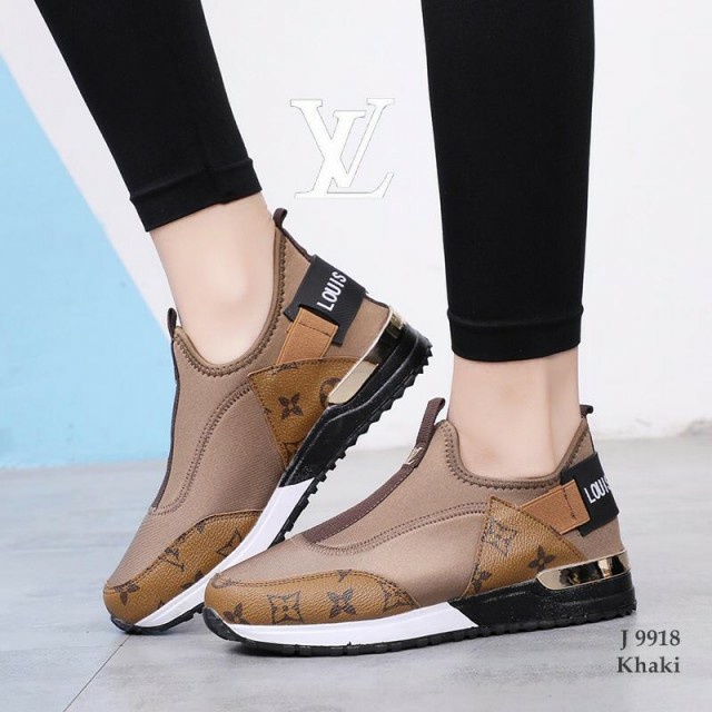 [READY STOK ] [LC] SEPATU WANITA SNEAKER LV 9918 ELEGAN CANTIK Pesta Kerja Keren Trend Casual Kualitas Bagus Impor