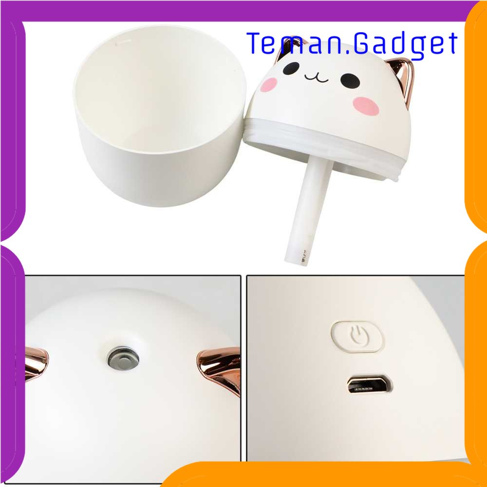 TG - ART Air Humidifier Purifier Pelembab Ruangan Cute Cat 250ML - A301