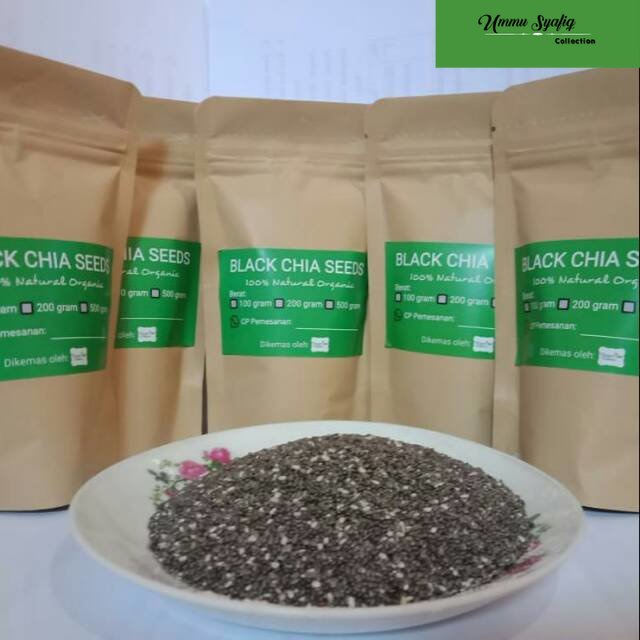 

ORGANIC BLACK CHIA SEEDS