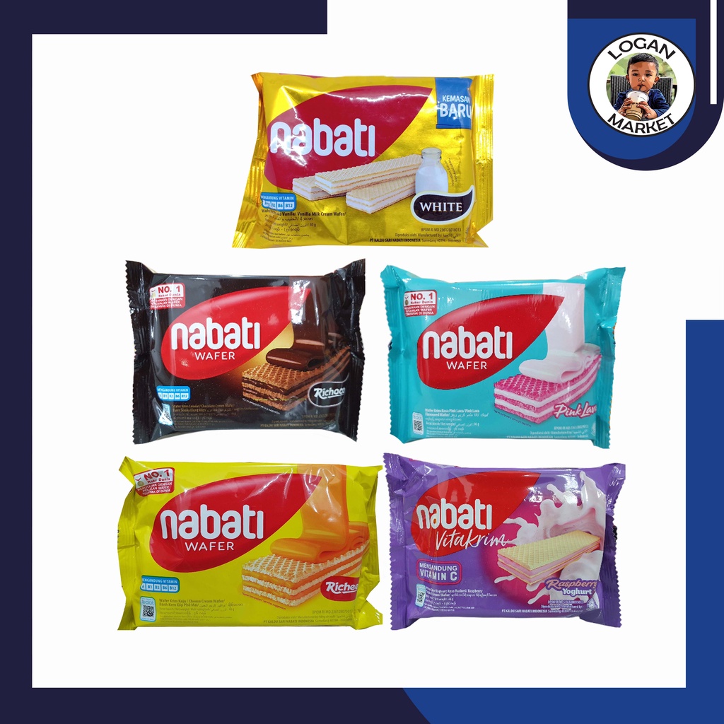 

Nabati Wafer 39gr 39 gram (ex 50gr 50 gram) All Variant Richeese Keju Richoco Coklat Pink Lava White