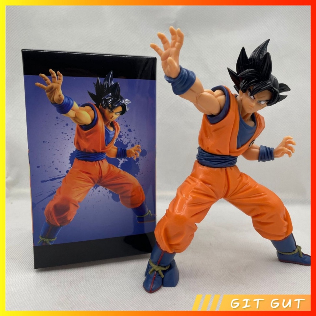 Action Figure Pajangan Dragon Ball Z Son Goku Battle Stance